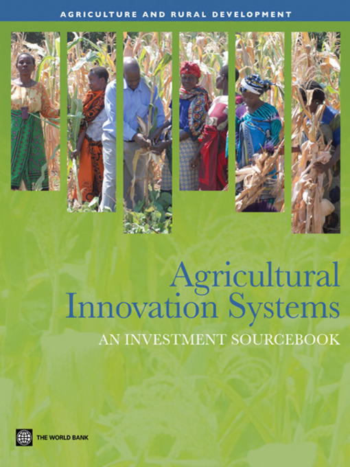 Agricultural Innovation Systems (eBook): An Investment Sourcebook